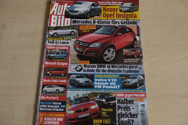 Deckblatt Auto Bild (48/2007)